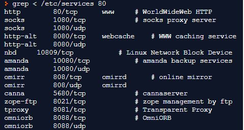 grep